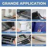 Cleangor Brosse à Joints Ergonomique - Nettoyage Profond pour Carrelage, Cuisine et Salle de Bain
