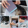 Lot de 12 Éponges Abrasives Polyvalentes : Grain Fin à Grossier pour Ponçage Humide et Sec