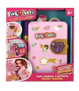 FUNLOCKETS - Mon Journal à Secrets Edition PAILLETEE, le coffret créatif pour filles