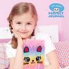 Homicozy Journal Intime Fille avec Clé et Cadenas - Carnet Secret A5 160 Pages, 4 Jouets Anti-Stress, Stylo Multicolore - Cadeau Idéal Enfants 6-9 Ans