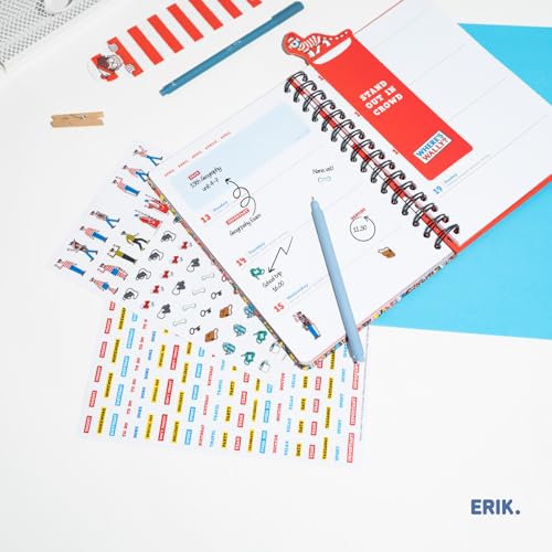 Agenda Scolaire Semainier 2025-2026 Où Est Charlie ? - Format A5 pour Adolescents