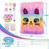 Homicozy Journal Intime Fille avec Clé et Cadenas - Carnet Secret A5 160 Pages, 4 Jouets Anti-Stress, Stylo Multicolore - Cadeau Idéal Enfants 6-9 Ans