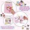 Toyland® Coffret Journal Intime Hello Kitty Rose avec Stylos Gel et Autocollants - Papeterie Fille Idéale