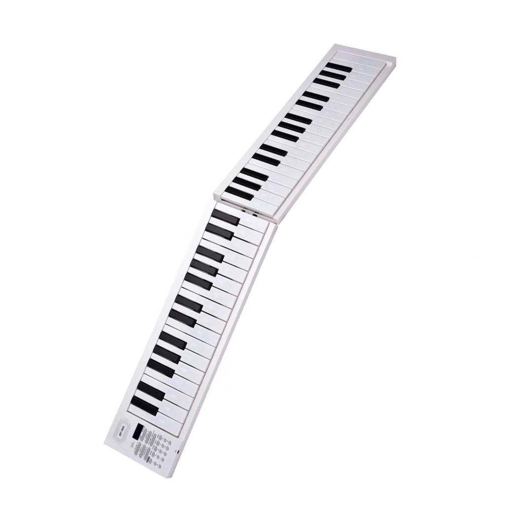 Clavier Piano Électronique Pliable 61 Touches - Idéal pour Débutants