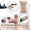Distributeur Mural Kraft et Coupe-Papier - Organisez et Décorez avec Style