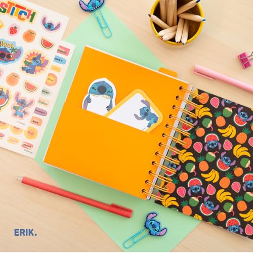 Agenda Scolaire Journalier 2025-2026 Stitch - Organisation et Style pour Élèves