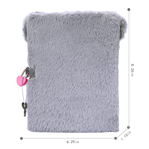 Carnet Koala Peluche Journal Intime 160 Pages avec Cadenas - Cadeau Idéal pour Enfants