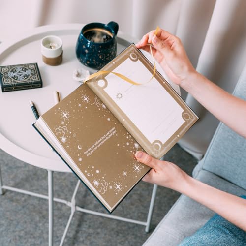 Journal de Gratitude Astral Spirituel A5 - Cultivez le Positif au Quotidien