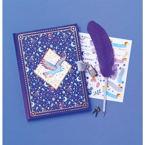 Janod Magic School Carnet Secret : Le Journal Intime Magique pour Enfants 7 Ans et Plus