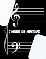 Cahier de Musique : Portées et Grands Carreaux - L'outil idéal pour compositeurs et étudiants