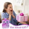 Mini Carnet de Notes Chat Peluche - Journal Intime Cadeau Fille 6-8 Ans