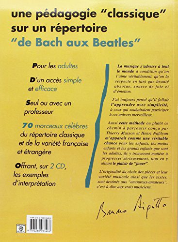 Méthode de Piano pour Adultes Débutants : Apprenez avec 70 Morceaux Célèbres