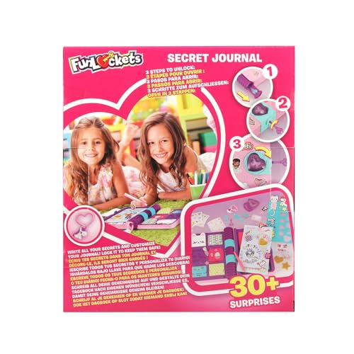 Taldec Funlockets : Le Journal à Secrets Ultime pour Enfants - Créativité et Confidences Protégées