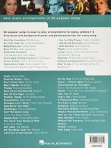 Really Easy Piano : 50 chansons pop incontournables pour pianistes débutants