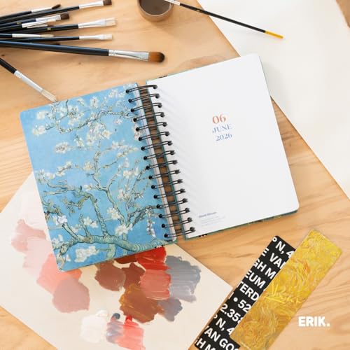 Agenda Scolaire 2025-2026 Journalier A5 Van Gogh - Organisation et Inspiration