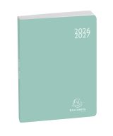 Agenda Journalier Exacompta Harmony 15x21cm Vert - Août 2026 à Juillet 2027