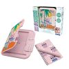 Lexibook Disney Stitch Angel - Journal Intime Électronique Interactif avec Stylo, Carnet Inclus, Mot de Passe, Effets Sonores - Bleu/Rose