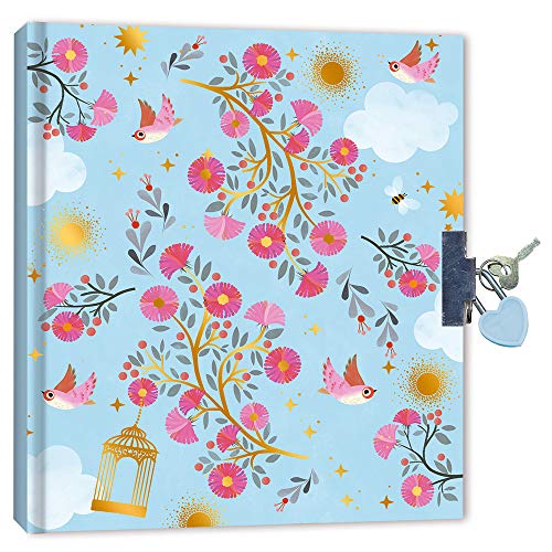 Janod Set Créatif Journal Intime - Loisirs Créatifs Papeterie - 4 Accessoires - Imagination et Création - Dès 7 Ans