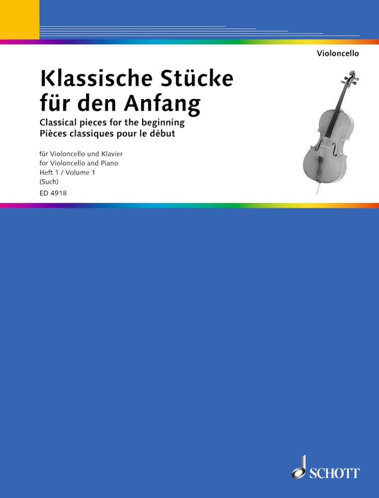 Pièces Classiques pour Débutants : Violoncelle et Piano