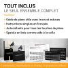 MORIATY® Autocollants pour Notes de Piano - Kit Premium Complet pour 49, 61, 76, 88 Touches avec Ebook Instructif en Français