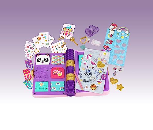 FUNLOCKETS - Mon Journal à Secrets Edition PAILLETEE, le coffret créatif pour filles