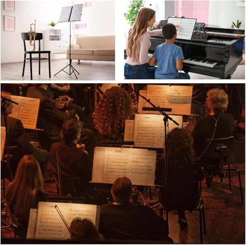 Classeur de partitions A4 étanche iGolife, 60 pochettes, idéal pour musiciens et étudiants