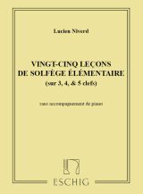 25 Leçons de Solfège Élémentaire Sans Piano : Cahier d'Exercices pour Apprendre la Musique