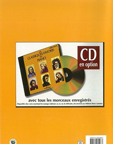 Classiques Favoris du Piano pour Débutants - Partitions par Editions Combre