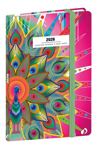 Agenda 2026 Quo Vadis Catalina Estrada Paon - Semainier Affaires Français 10x15 cm