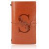 Carnet de Voyage Vintage en Cuir PU - Journal Intime Rechargeable A5, Idée Cadeau Polyvalent