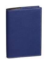 Agenda Quo Vadis Président S 2026 Club Bleu - Semainier 13 mois, 21x27 cm, Fabrication Française
