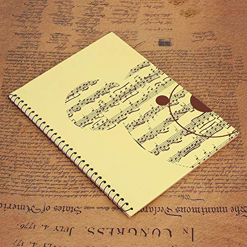 Cahier de Notation Musicale - 50 Pages pour Compositeurs et Musiciens - Design Ours Jaune