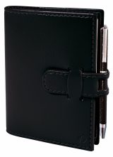 Agenda Quo Vadis 2026 Prestige Semainier Horizontal Soho Noir - Format Mini 7x10cm