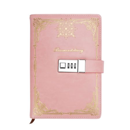 WHC Journal Intime Adulte avec Serrure A5 - Carnet Secret à Code pour Écriture et Organisation