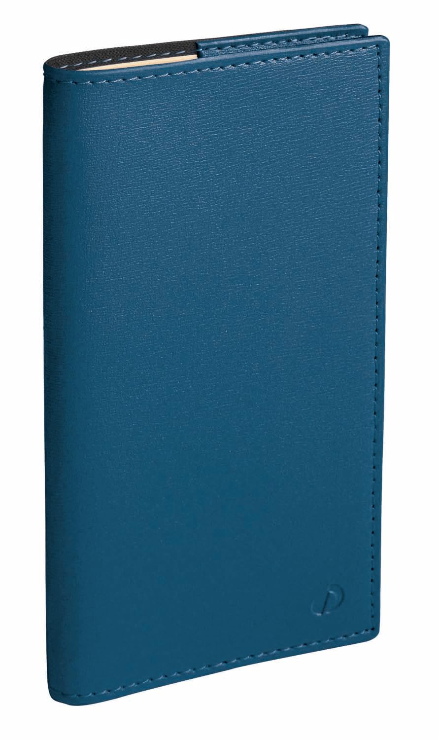Agenda Scolaire Quo Vadis Prestige 2025-2026 - Semainier Horizontal Spiralé - Bleu Soho - 13 Mois