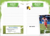 Agenda Scolaire Fan de Foot 2024-2025 : L'outil indispensable pour les jeunes footballeurs en herbe