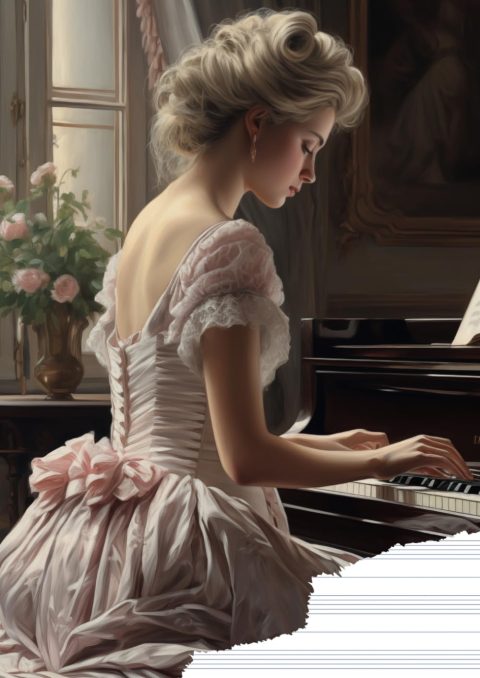 Cahier de Musique A4 - 12 Portées pour Composition, Étude et Dictée Musicale