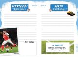 Agenda Scolaire Fan de Foot 2024-2025 : L'outil indispensable pour les jeunes footballeurs en herbe