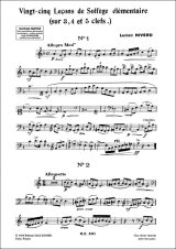 25 Leçons de Solfège Élémentaire Sans Piano : Cahier d'Exercices pour Apprendre la Musique