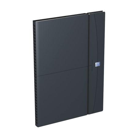Agenda Oxford Office Civil Semainier Spiralé 21x29,7cm Année 2026 Gris/Noir