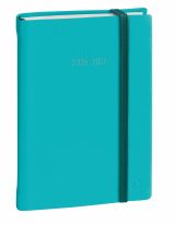 Agenda Scolaire Quo Vadis Silk 2026-2027 Journalier Multilingue Bleu 12x17cm