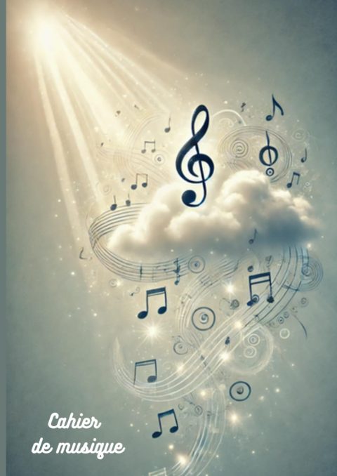 Cahier de Musique 100 Pages A4 – 12 Portées par Page pour Composition, Solfège et Dictée Musicale – Idéal Musiciens Débutants et Professionnels