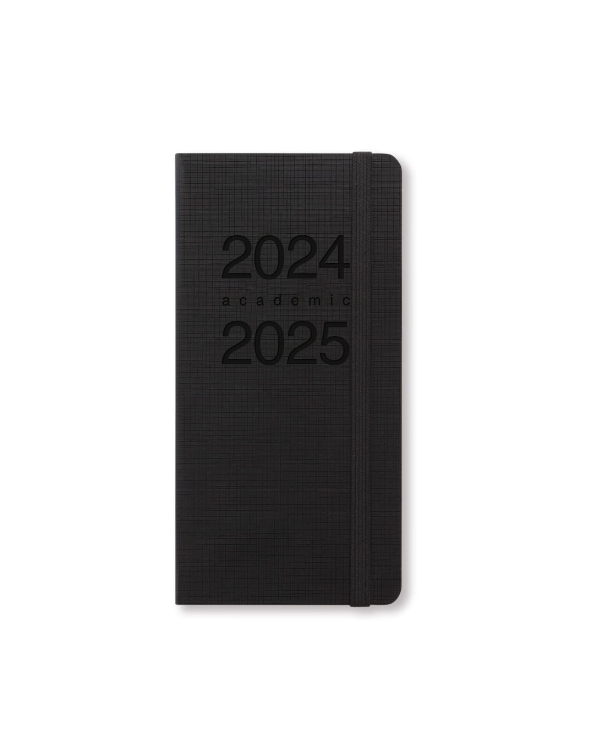Agenda Scolaire Semainier Letts Memo Slim 2024/2025 - Noir