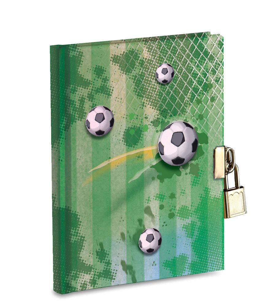 Mareli Journal Secret avec Serrure - Carnet Intime 14.5 x 18.5 cm, 128 Pages Vierge pour Écriture et Dessin