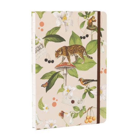 Kokonote Carnet de Notes A5 Jungle Bliss - Bullet Journal, Cahier à Pages Pointillées et Reliure Cousue