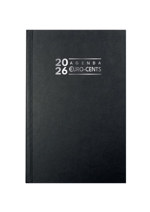 Agenda Journalier Bureau Euro et Cents 2026 - Exacompta 13,5 x 21 cm