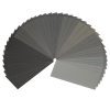 STEBRUAM Papier de Verre Abrasif - Lot de 42 Feuilles pour Polissage Bois, Métal, Voiture - Grains de 120 à 3000
