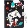 WERNNSAI Journal Intime Lumineux pour Garçon : Carnet Secret avec Clé et Serrure, A5, 160 Pages, Idéal Cadeau 6-12 Ans