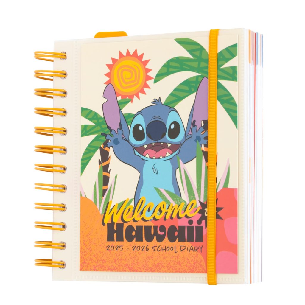 Agenda Scolaire Journalier 2025-2026 Stitch - Organisation et Style pour Élèves