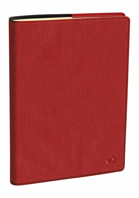 Agenda Quo Vadis Randonnée Prestige 2026 - Semainier Rouge 9x12,5 cm - Fabrication Française